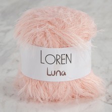 Nemere Loren Luna Tavşan Tüyü Açık Pembe El Örgü Ipi - R100 - 34003
