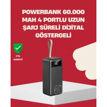 Prativas LED Ekranlı Çok Fonksiyonlu Taşınabilir Şarj Ünitesi