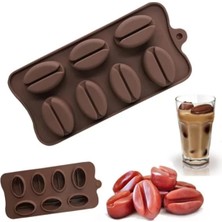 Prativas Kahve Çekirdeği Şekilli Silikon Kalıp