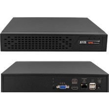 Zibox Drk Nvr 8016 8 Mp Destekli H265 16 Kanal Nvr Ip Kayıt Cihazı (Xmeye)