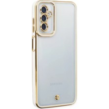 Prativas Galaxy M23 Kılıf Liva Lens Silikon - Beyaz