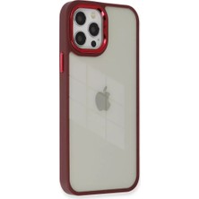Prativas Iphone 12 Kılıf Dora Kapak - Kırmızı