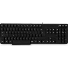 Prativas Everest KB-517U Siyah USB Kablolu Standart F Klavye