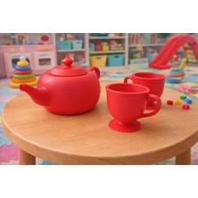 PremiumPort Şık ve Modern Çaydanlık ve Fincan Takımı, Evinizin Dekoruna Şıklık Katacak