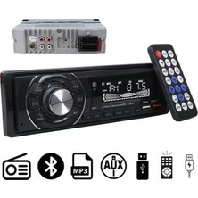 Prativas Carstar CS-950 Çift Usb/sd/fm/aux/bluetooth Kumandalı Oto Teyp 4X60 Watt
