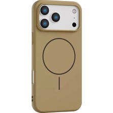 Prativas Iphone 17 Jully Magsafe Kapak - Çöl Titanyum