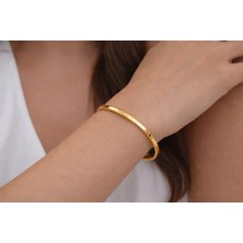 Şık Tasarım Ajda Bilezik Altın Kaplama