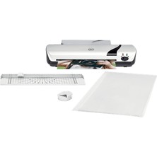 gbc laminasyon makinesi ınspire seti + a4 craft beyaz 4410034