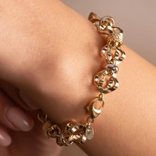 Hakan Mücevherat Tasarım 14 Ayar Altın Bileklik