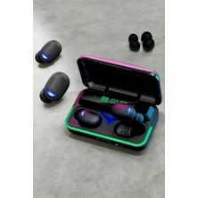 Prativas Android Ios Uyumlu Bluetooth Bağlantılı Powerbankli Kulaklık