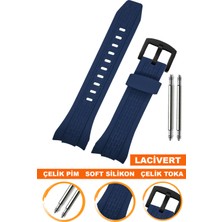  seiko lord saat uyumlu silikon saat kordonu kayışı s02sl