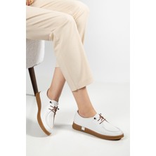 Suins Shoes Suins Arlna Model Hakiki Deri Yumuşak Kadın Günlük Spor Ayakkabı Sneaker