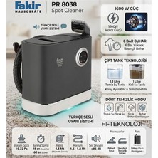 Fakir Fakır Spot Cleaner Pr 8038 Buhar & Leke Temizleyici + Dijital Mutfak Tartısı Hediye