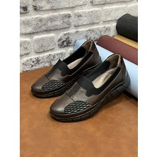 Umut Ayakkabı Hakiki Deri Tam Ortopedik Faylon Taban Hafif Yumuşak Malawı Kadın Anne Ayakkabısı