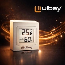 Ulbay Termometre Dijital Sıcaklık Nem Ölçer