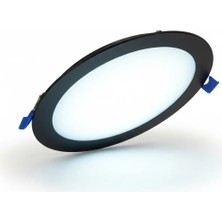 Kendal KDL402B Siyah Kasa Sıva Altı Slim LED Panel 15W Beyaz Işık (Modern Tavan Aydınlatma)