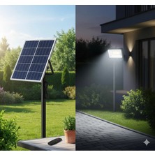 Kendal KST305 Karayel 100W Solar LED Projektör (Güneş Enerjili Bahçe & Güvenlik Aydınlatması)