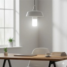 Kendal Pıl 12W Tasarruflu LED Ampul Beyaz Işık E27 Duy (Yüksek Verim, Uzun Ömür)