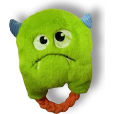 Terrien Ipli Peluş Canavar Figürlü Evcil Hayvan Oyuncağı Yeşil