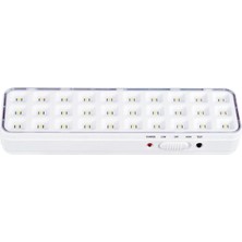Kendal Beyaz Renk 30 - 60 - 90 Ledli Şarjlı Duvara Monte Işıldak - KEL273L