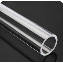 Tues Ticaret Şeffaf Akrelik Boru 30 mm Dış Çap 26 mm Iç Çap
