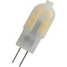 Kendal KES022 G4 LED Kapsül Ampul 1.2W Günışığı (DC12V, Karavan & Tekne Uyumlu)