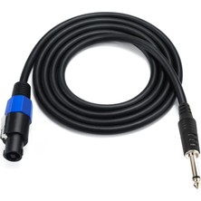 Fully G-526G Mikrofon Kablosu 6.3mm Mono Specon Erkek