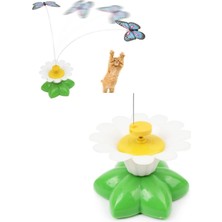 Beak's Kelebek Şeklinde Hareketli Dönen Pilli Kedi Oyuncağı