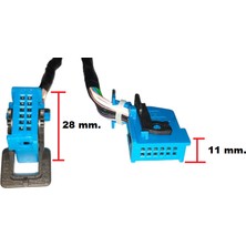 Gutsy Gn Soket 12 Dısı Ince 12 Kablolu Mavı