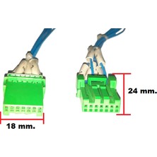 Gutsy Gn Soket 24 Dısı Ince 7 Kablolu Yesıl