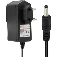 Abnturk Akım Korumalı Pos Makinesi Şarj Adaptörü 6 Volt 1 Amper 3.5x1.35 Uç Yazar Kasa Adaptörü 220V-ŞARJ
