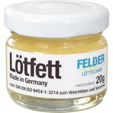 Zibox Lötfett 20 Gram Cam Şişede Lehim Pastası