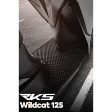 Premium Eva Motosiklet Paspası, Siyah, Rks Wildcat 125 Uyumlu