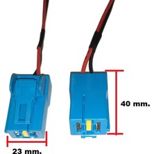 Gutsy Gn Soket 2 Dısı Klf Motor 2 Kablolu Mavı