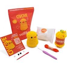 Renklime Civcive Örgü Ipi Seti