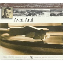 Plak İstasyonu (Plak Değildir CD Dir) CD Avni Anıl Unutulmayan Besteciler Açılmamış Jelatininde CD