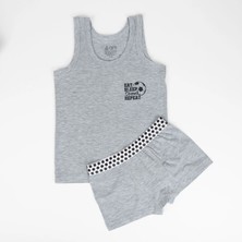 Katamino Futbolli Atlet Boxer Set - Gri