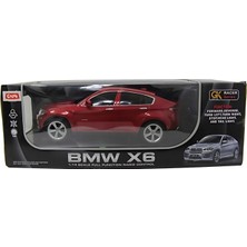 Renklime Uzaktan Kumandalı Bmw X6 Işıklı ve USB Şarj Kablolu Araba 1:14