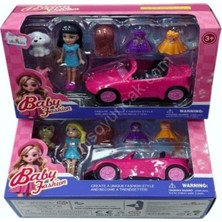 Renklime Kutulu Arabalı Bebek Seti