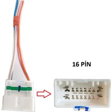 Gutsy Soket 5li Paket Ana Tesısat 16 Pinli Kablolu Japon-Kore Araçlar