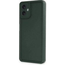 Morado Se siente Perfecto Samsung Galaxy A07 4g Viera Silikon - Koyu Yeşil