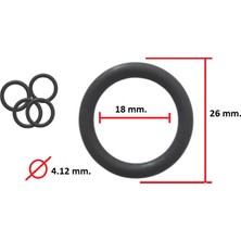 Gutsy Orıng Conta 4.12MM.KALINLIK 26MM.DIS 18MM.IC (10 Adet)