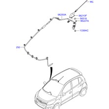 Gutsy Hyundaı I10 Tavan Anten Tabanı
