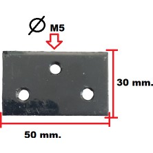 Gutsy Kılavuzlu Metal Plaka ( 10 Adet )