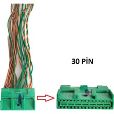 Gutsy Soket 5li Paket Ana Tesısat 30 Pinli Kablolu Japon-Kore Araçlar