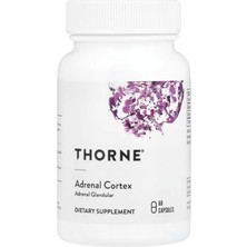 Thorne, Adrenal Cortex, 60 Capsules (50 Mg Per Capsule).