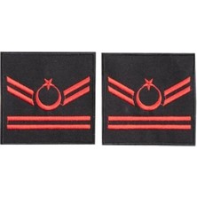 TİM42-HARİCİ Uzman Çavuş 2 Kıdem Bez Cırtlı Rütbe