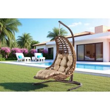 Vivense Bodrum Salıncak, Krem Kahve