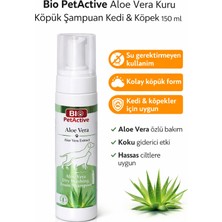 Kotenart Bio Petactive Aloe Vera Kuru Köpük Şampuan Kedi & Köpek 200 ml