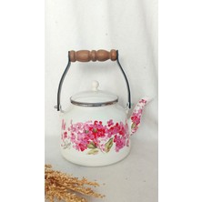 PremiumPort Emaye Demlik Kettle 2,5 Litre, Şık ve Dayanıklı Çaydanlık